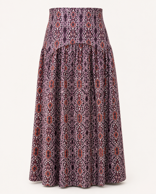 Falda Hiedra Morada