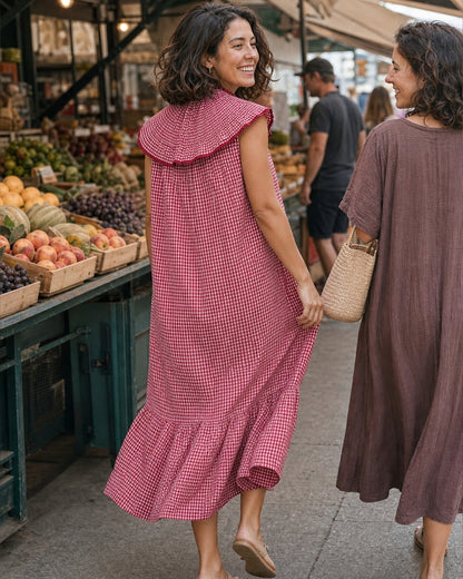 Vestido Arrecife Rojo