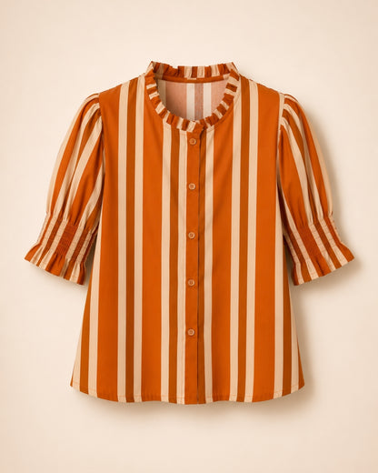 Blusa Caleta Terracota