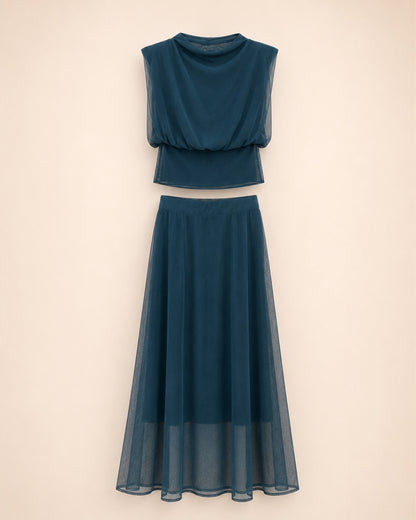 Conjunto Famara Azul Petróleo