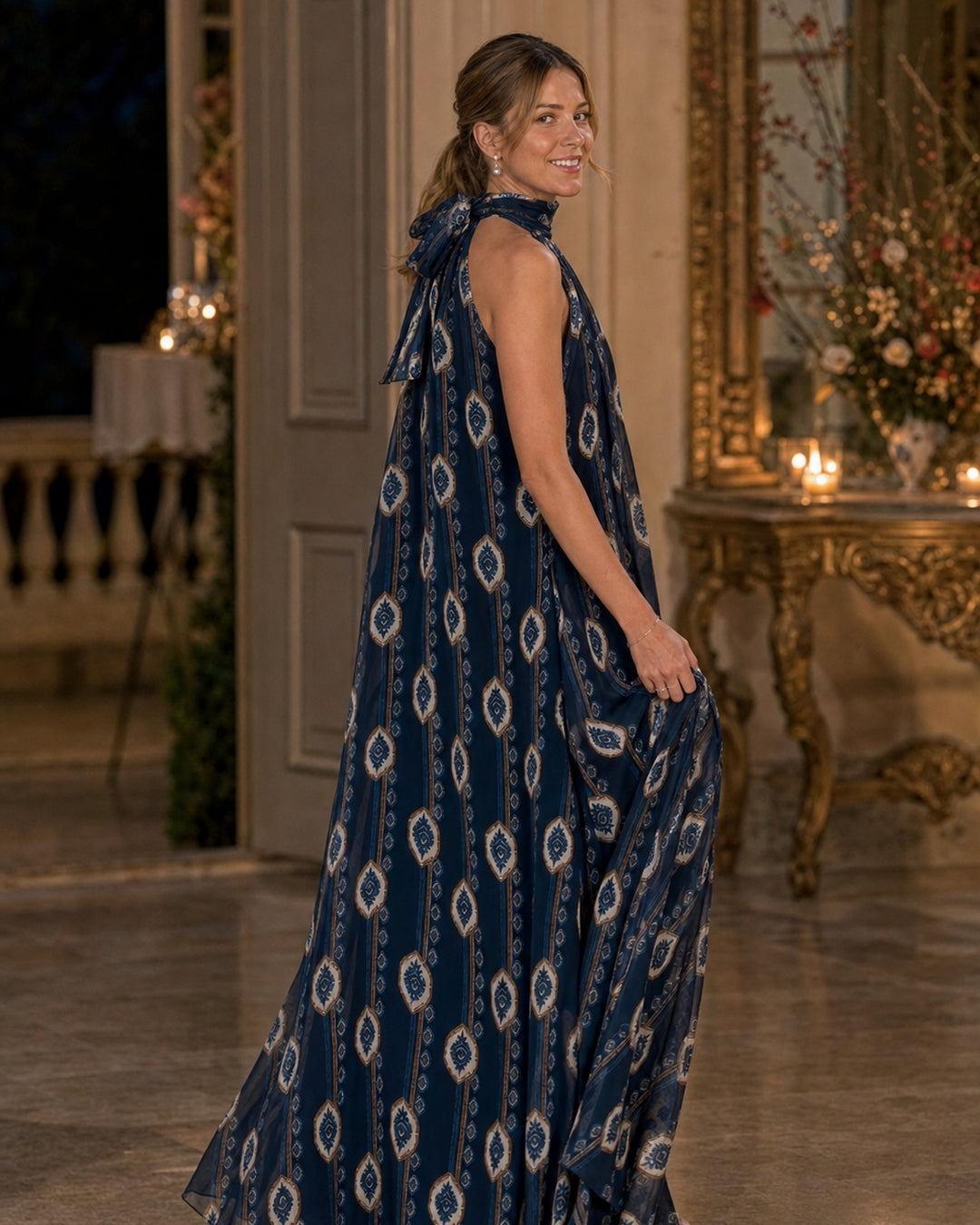 Vestido Janubio Azul