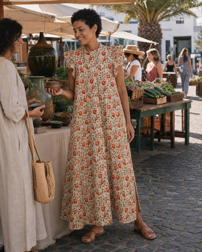 Vestido La Geria Tierra