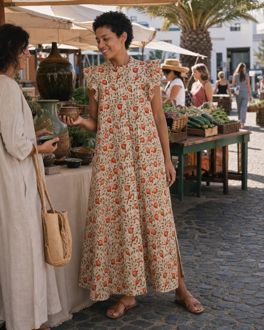 Vestido La Geria Tierra