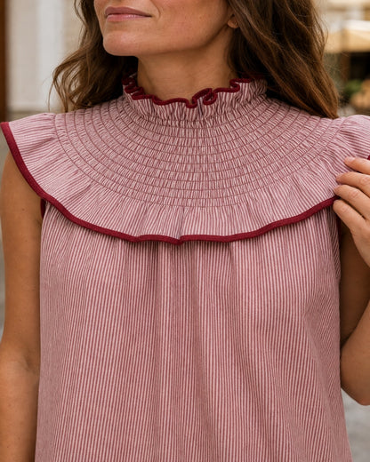 Vestido Órzola Burdeos